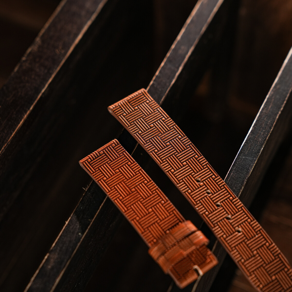 bespoke gold watch strap