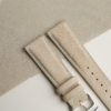 Beige Suede Lining Turquoise Epsom Leather Watch Strap