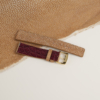 Beige Stingray Lining Burgundy Alligator Leather Watch Strap 8 Beige Stingray Lining Burgundy Alligator Leather Watch Strap