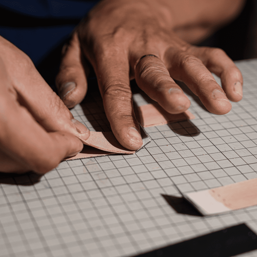 Rubber watch strap making process at HANDDN