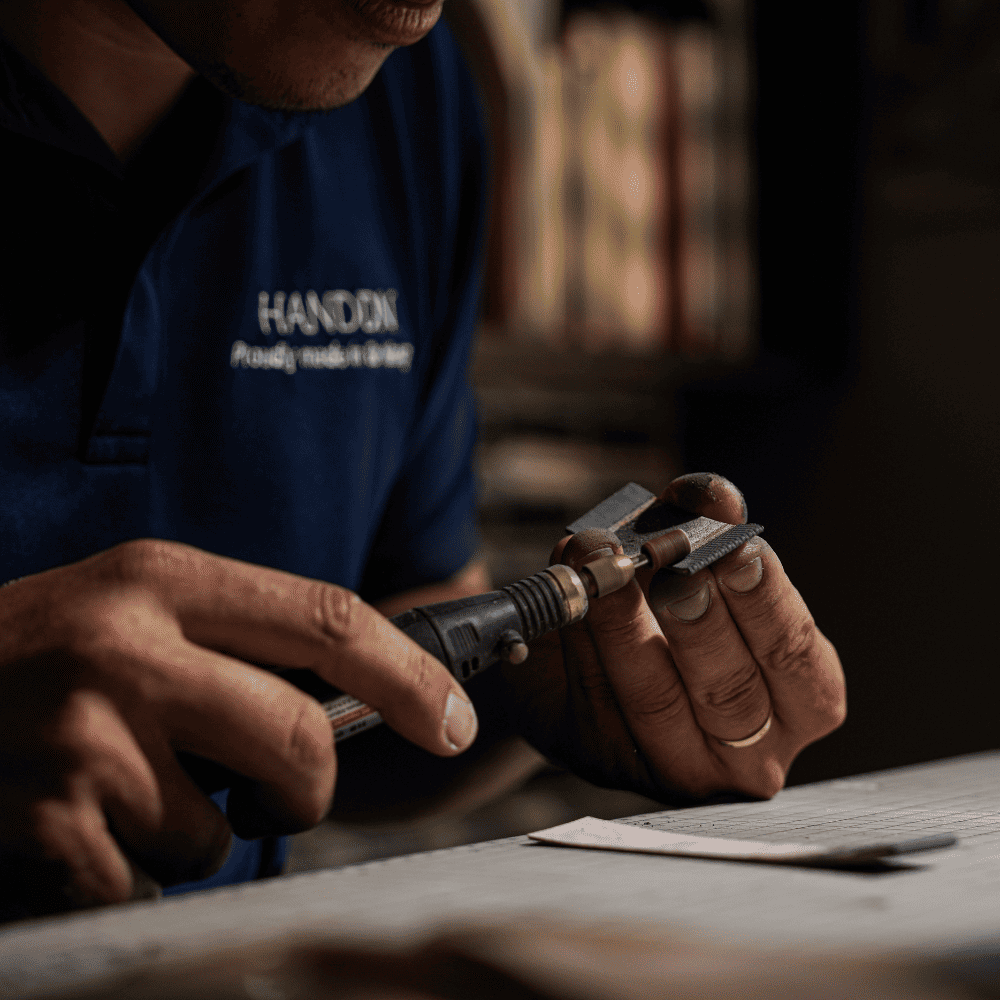 Rubber watch strap making process at HANDDN