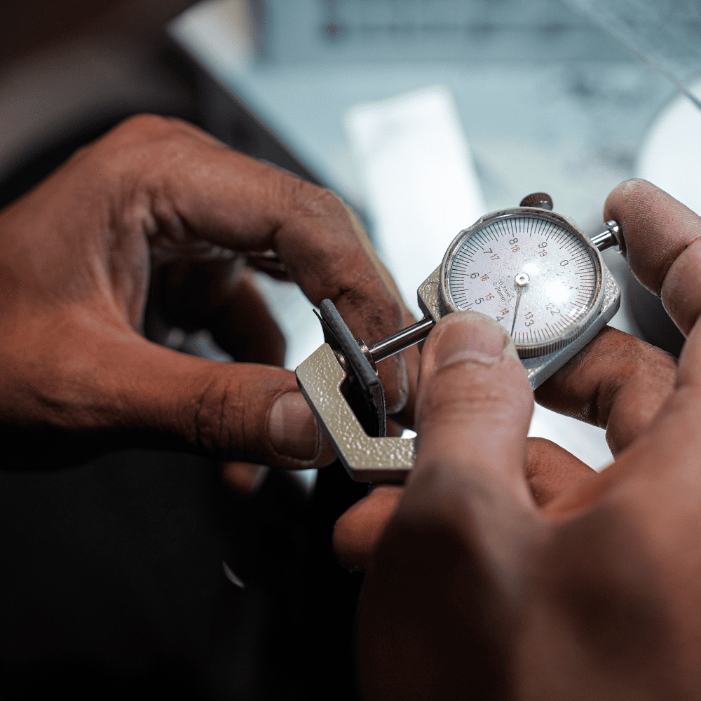 Rubber watch strap making process at HANDDN