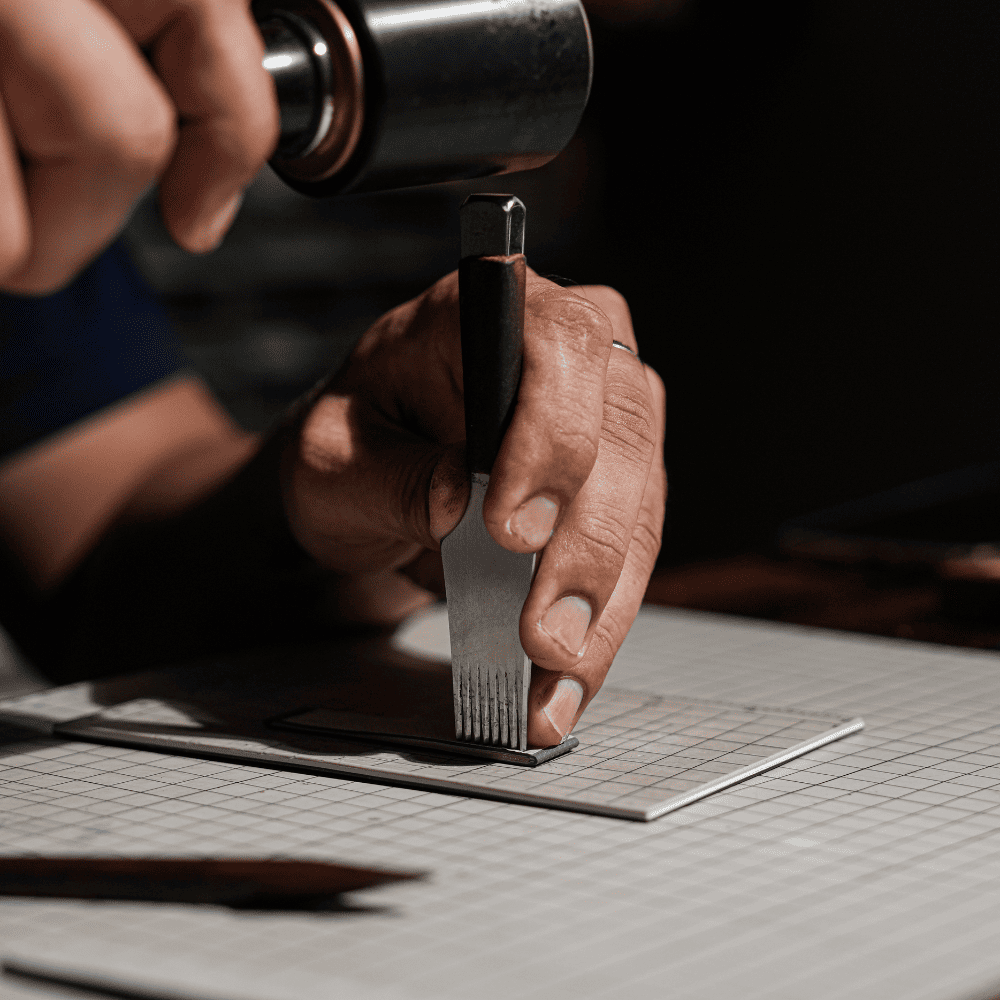 Rubber watch strap making process at HANDDN