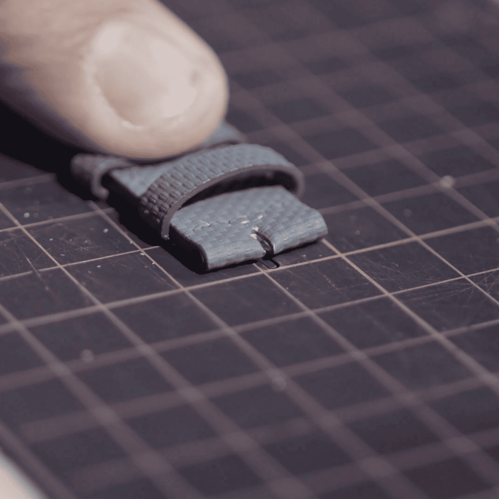 Rubber watch strap making process at HANDDN