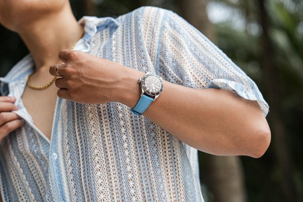 Collection rubber watch strap at HANDDN