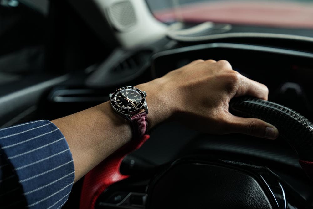 Collection rubber watch strap at HANDDN