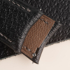 Curved End Black Peccary Lining Brown Sully Leather Watch Strap