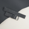Padded Dark Grey Alran Chevre Lining Dark Grey Alran Chevre Leather Watch Strap 8 Padded Dark Grey Alran Chevre Lining Dark Grey Alran Chevre Leather Watch Strap