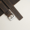 Micro Stich Rustic Crazy Horse Leather Watch Strap