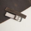 Micro Stich Rustic Crazy Horse Leather Watch Strap