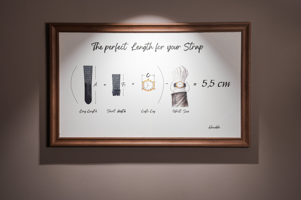 watch strap length guide
