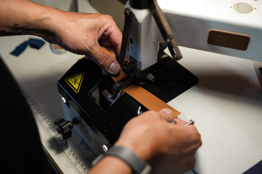making a leather watch strap