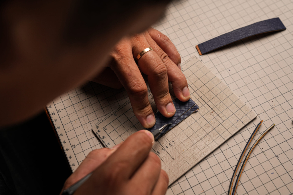 how to make leather watch strap