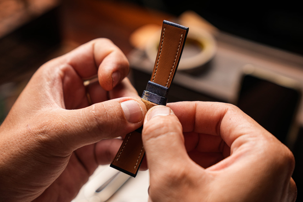 Steps to making a leather watch strap