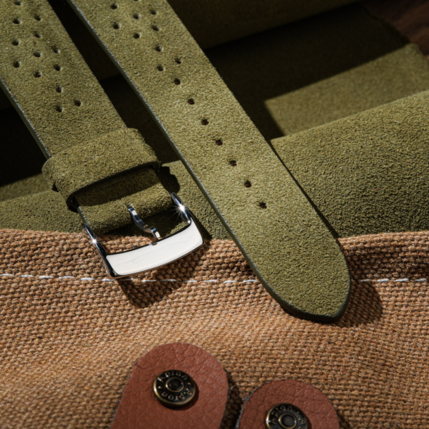 Moss Suede bespoke by Daniel