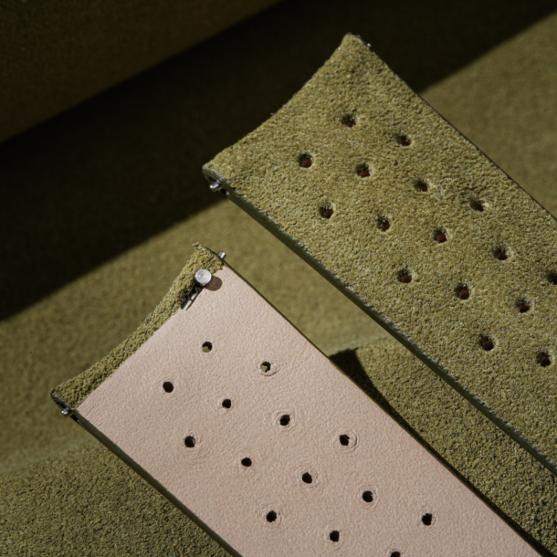 Moss Suede bespoke by Daniel