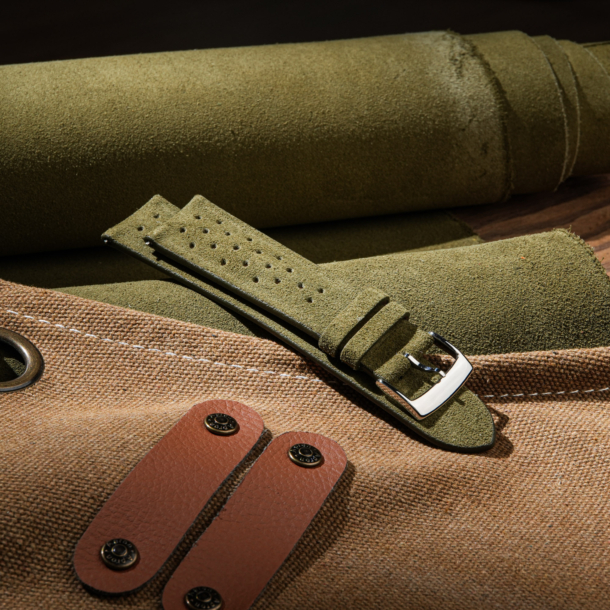 Moss Suede bespoke by Daniel