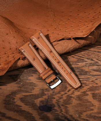 Brown Ostrich Bespoke by Garcia