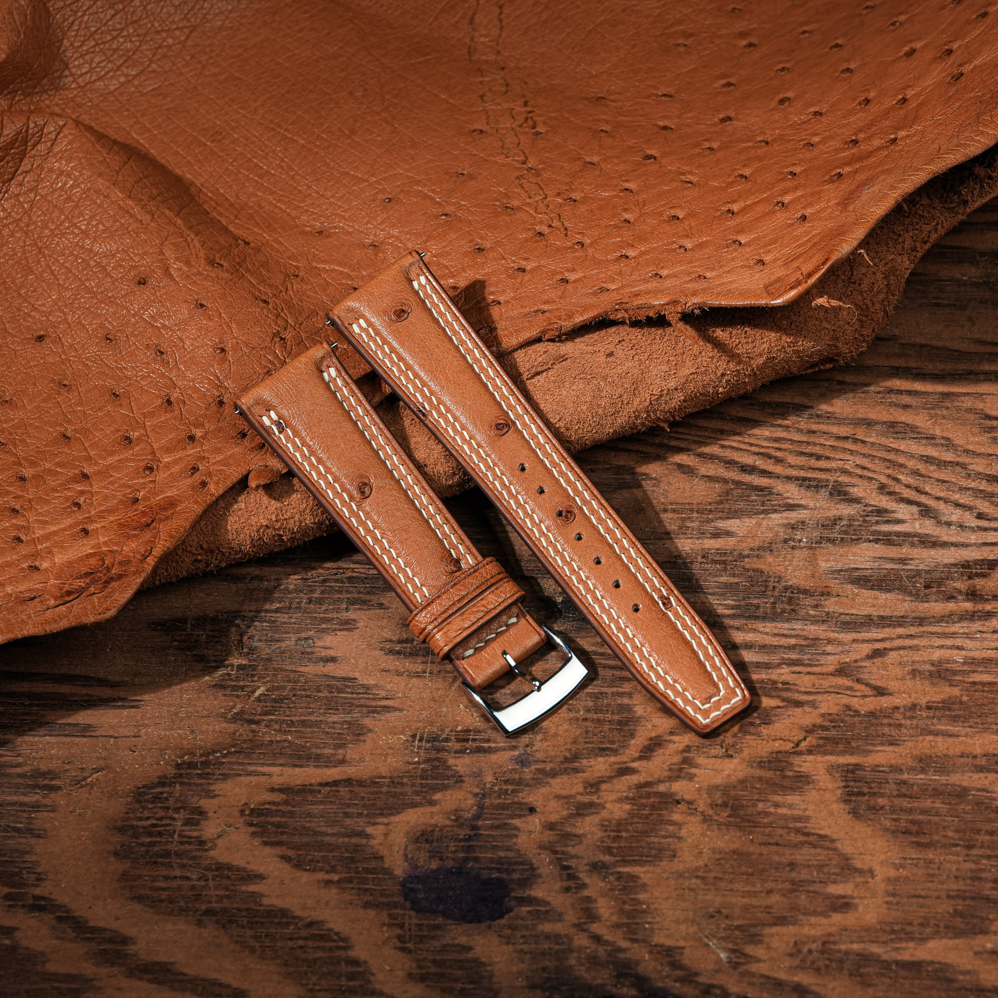 By Garcia 1 Brown Ostrich Bespoke by Garcia