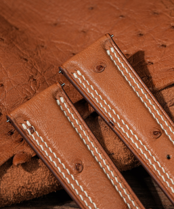 Brown Ostrich Bespoke by Garcia