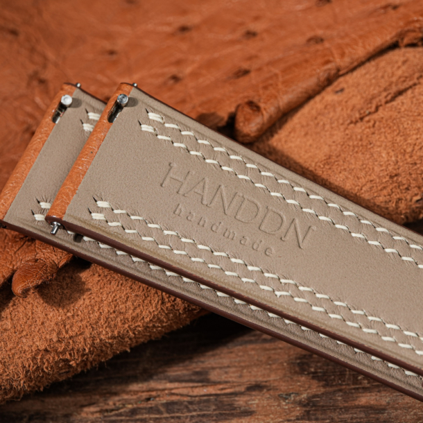 By Garcia 4 Brown Ostrich Bespoke by Garcia