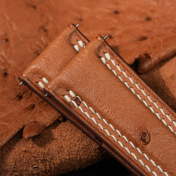 By Garcia 5 Brown Ostrich Bespoke by Garcia