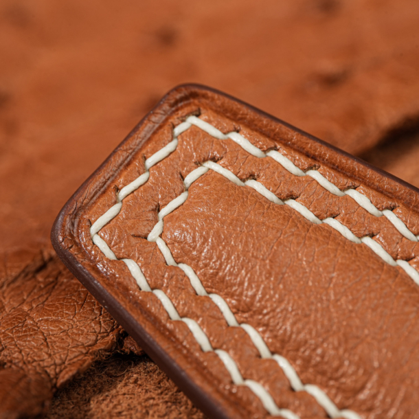 By Garcia 6 Brown Ostrich Bespoke by Garcia