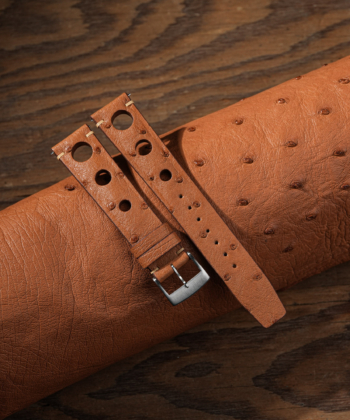 rally brown ostrich bespoke by Handle