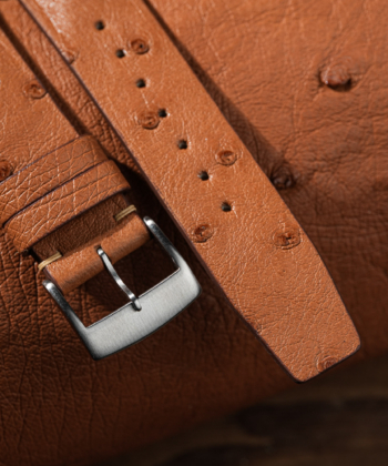 rally brown ostrich bespoke by Handle