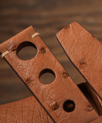 rally brown ostrich bespoke by Handle